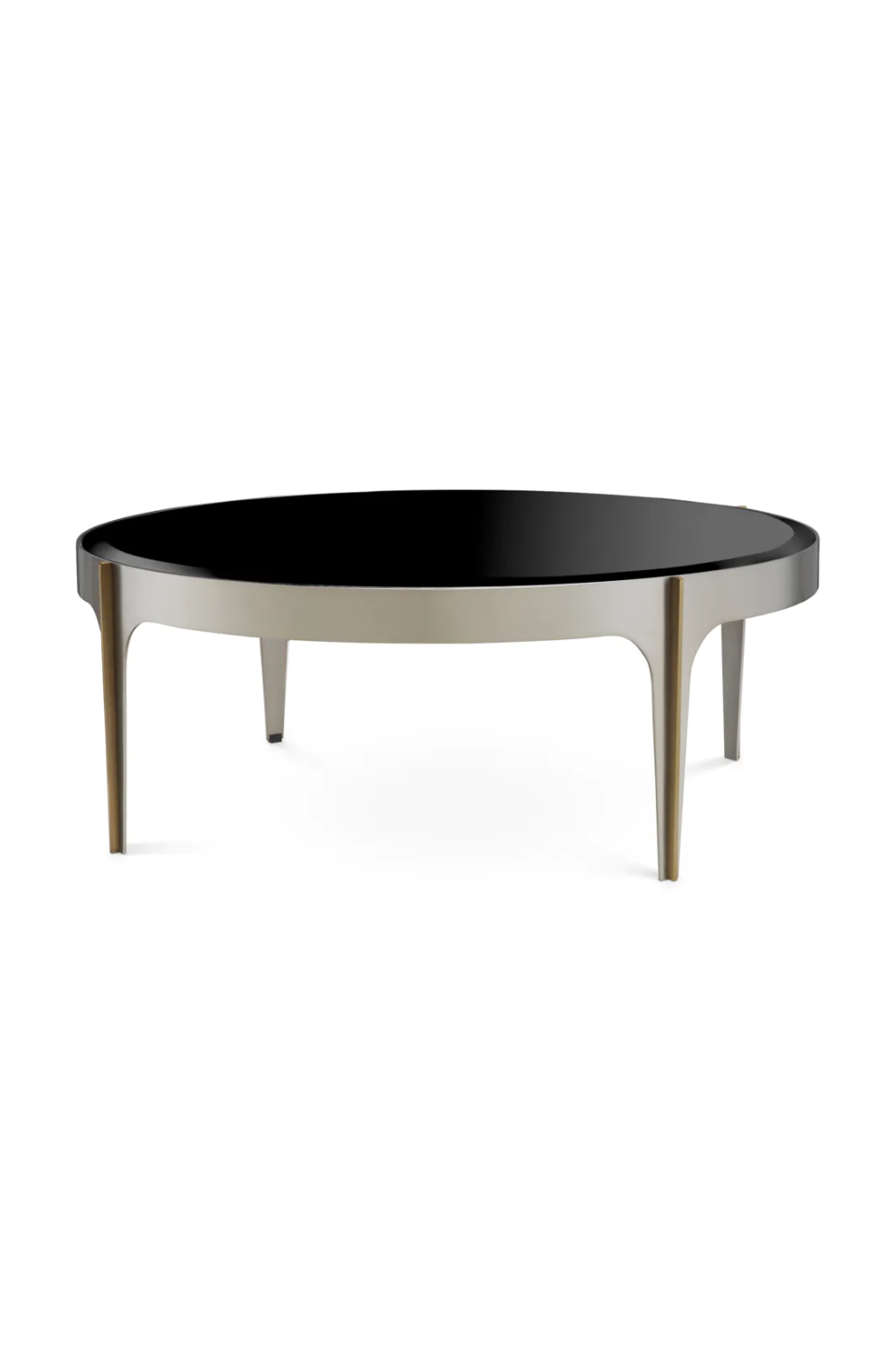 Black Glass Coffee Table S Artemisa | Eichholtz Miami
