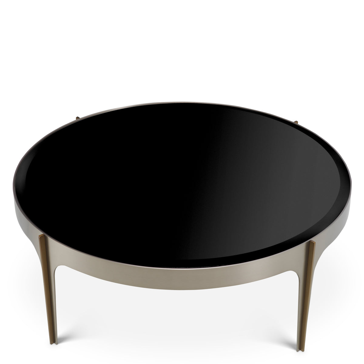 Black Glass Coffee Table S Artemisa | Eichholtz Miami