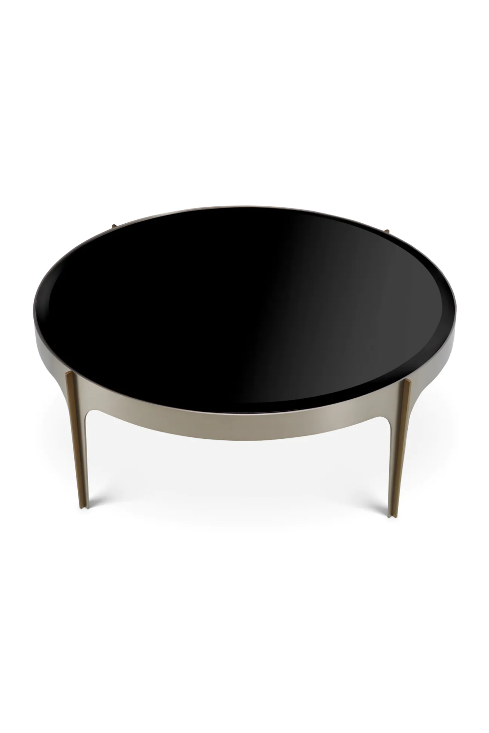 Black Glass Coffee Table S Artemisa | Eichholtz Miami
