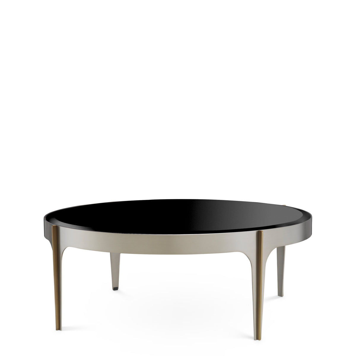 Black Glass Coffee Table S Artemisa | Eichholtz Miami