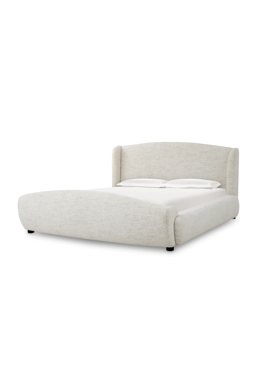 Off-White Upholstered Bed Frame | Eichholtz Mellory | Eichholtzmiami.com