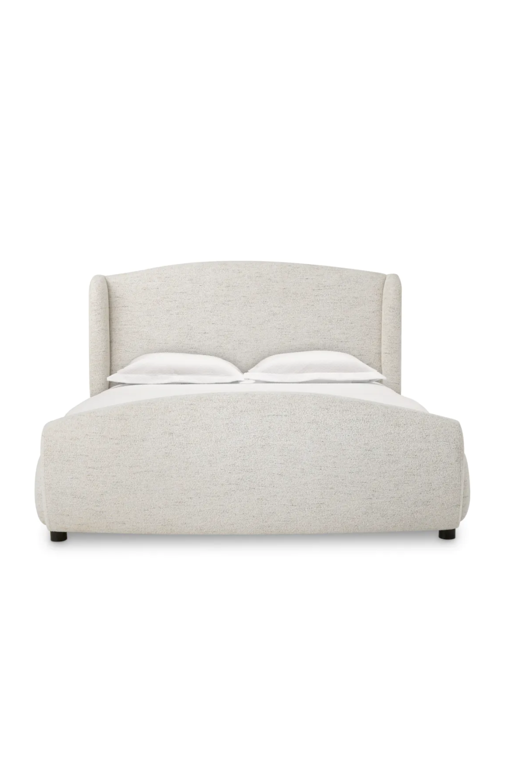 Off-White Upholstered Bed Frame Mellory | Eichholtz Miami