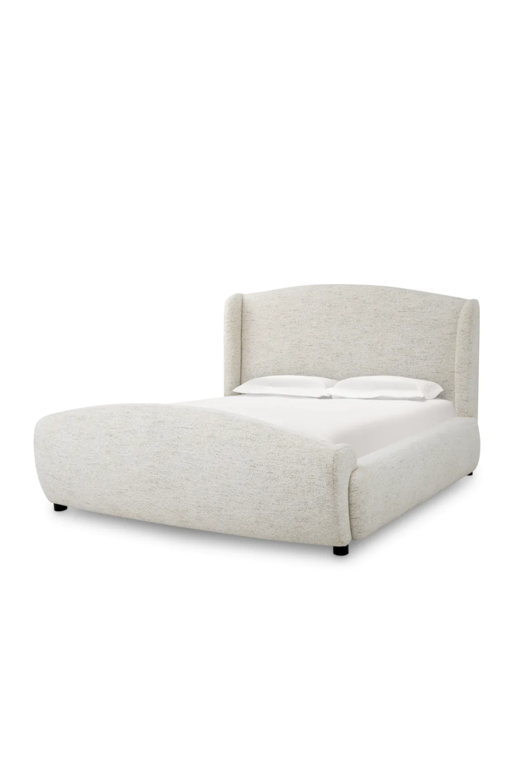 Off-White Upholstered Bed Frame | Eichholtz Mellory | Eichholtzmiami.com