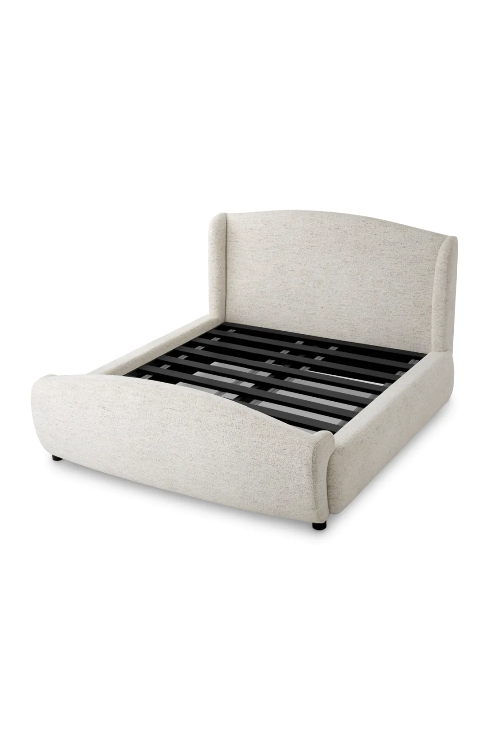 Off-White Upholstered Bed Frame | Eichholtz Mellory | Eichholtzmiami.com