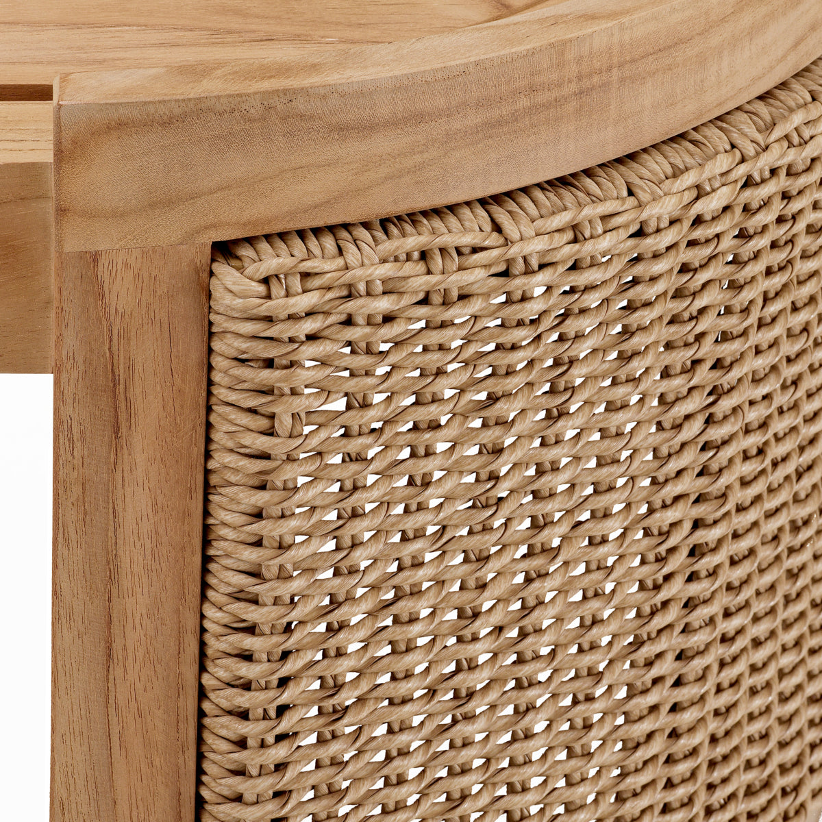 Faux Rattan Outdoor Coffee table Marenzo | Eichholtz Miami