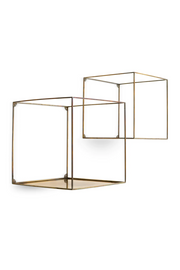 Vintage Brass Wall Racks (2) Deco | Eichholtz Miami