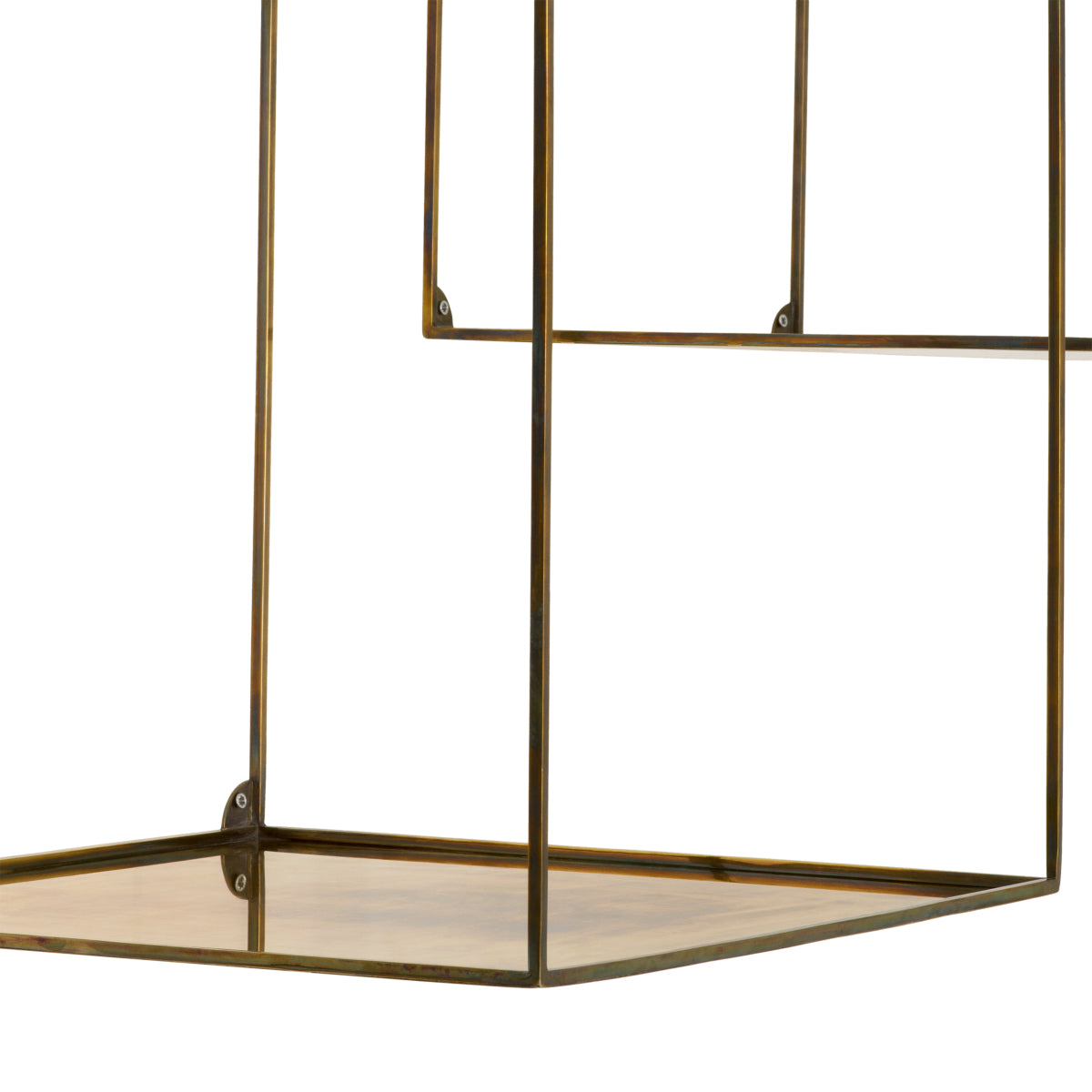 Vintage Brass Wall Racks (2) Deco | Eichholtz Miami