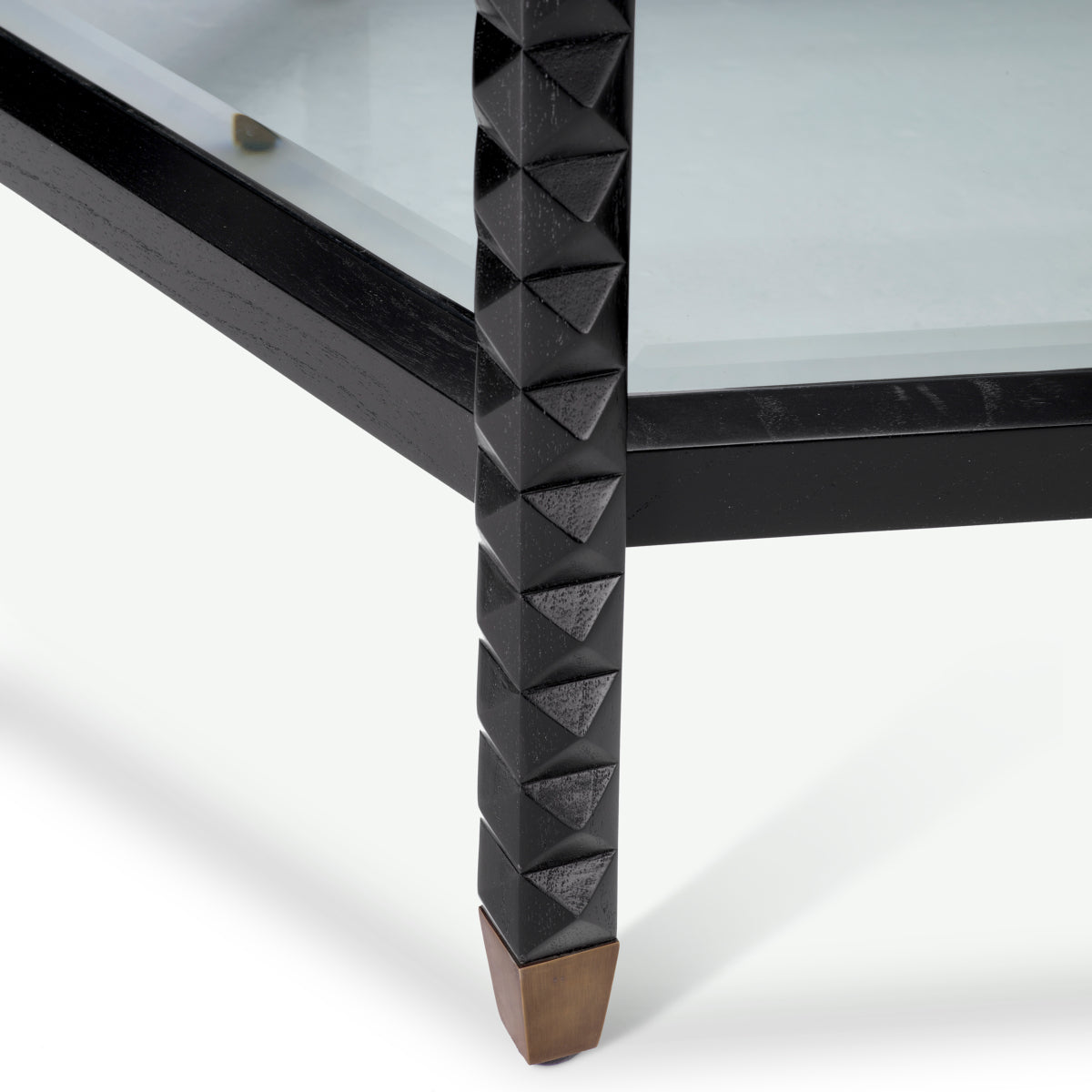 Black Hexagonal Coffee Table Cornelius | Eichholtz Miami