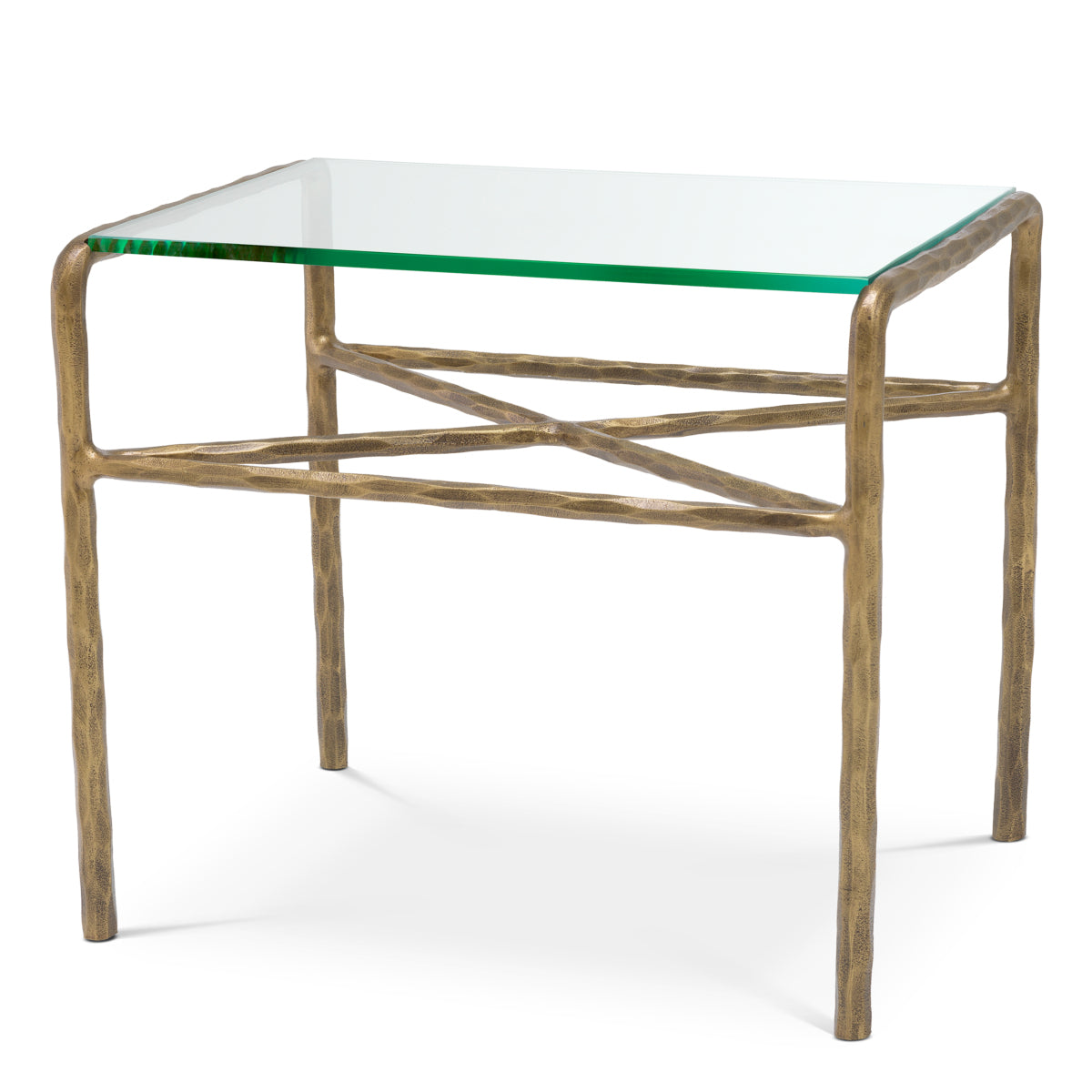 Brass Side Table Xandria | Eichholtz Miami
