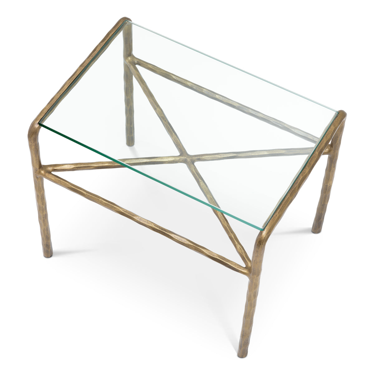 Brass Side Table Xandria | Eichholtz Miami