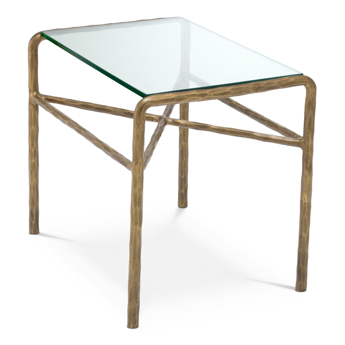 Brass Side Table Xandria | Eichholtz Miami