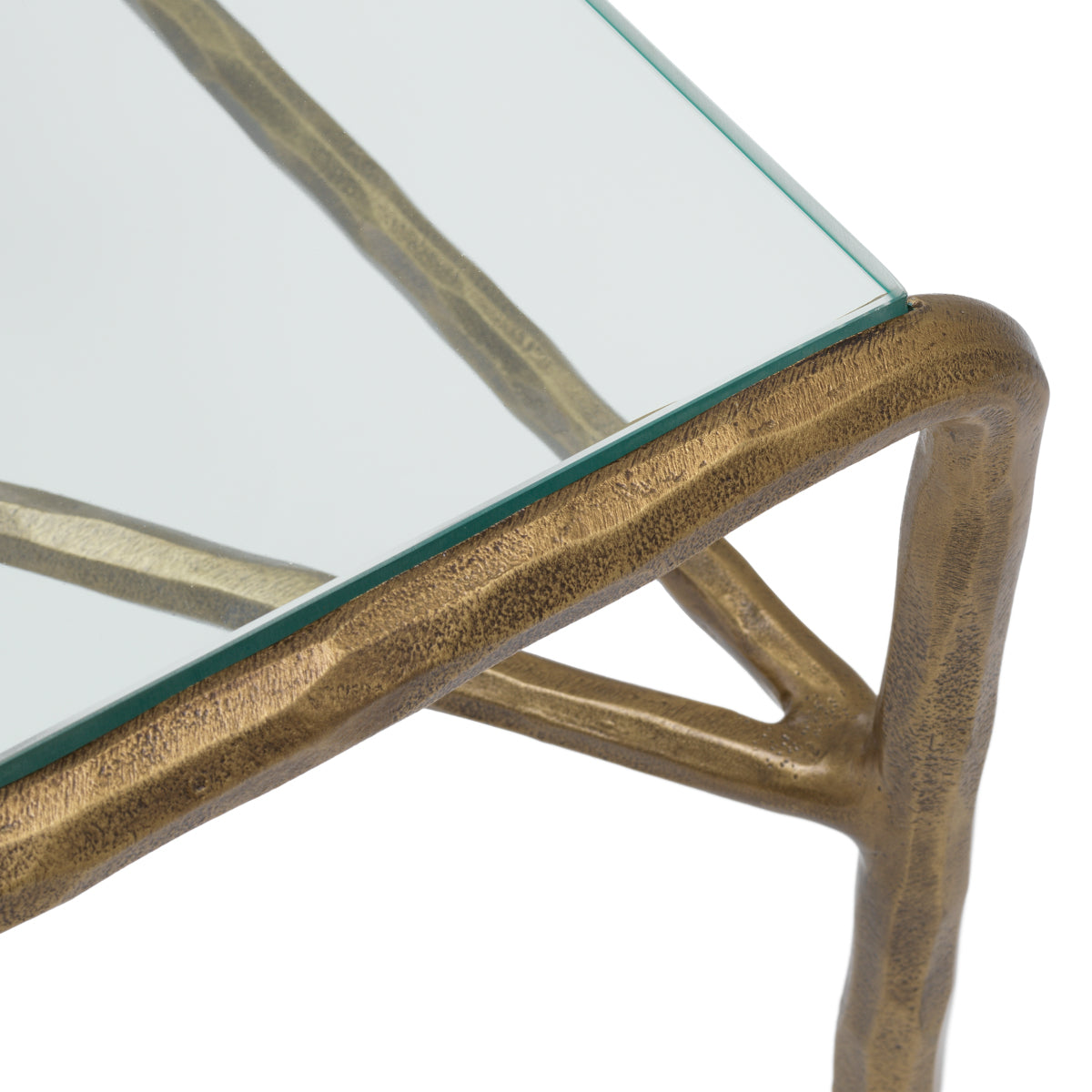 Brass Side Table Xandria | Eichholtz Miami