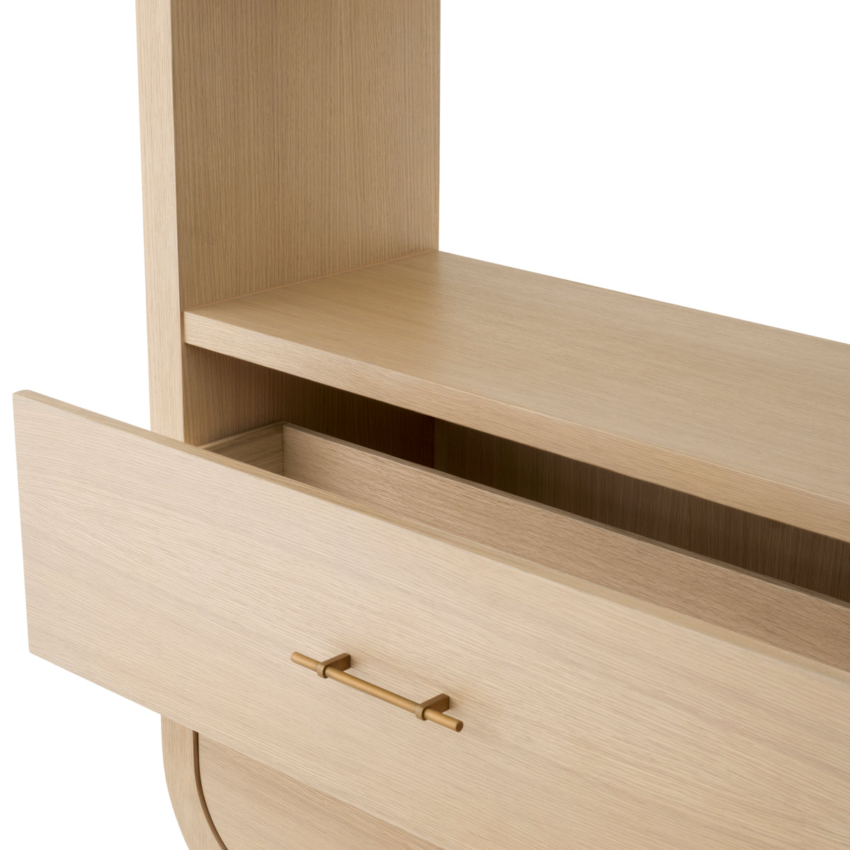 2-Drawer Wood Cabinet Quinton | Eichholtz Miami