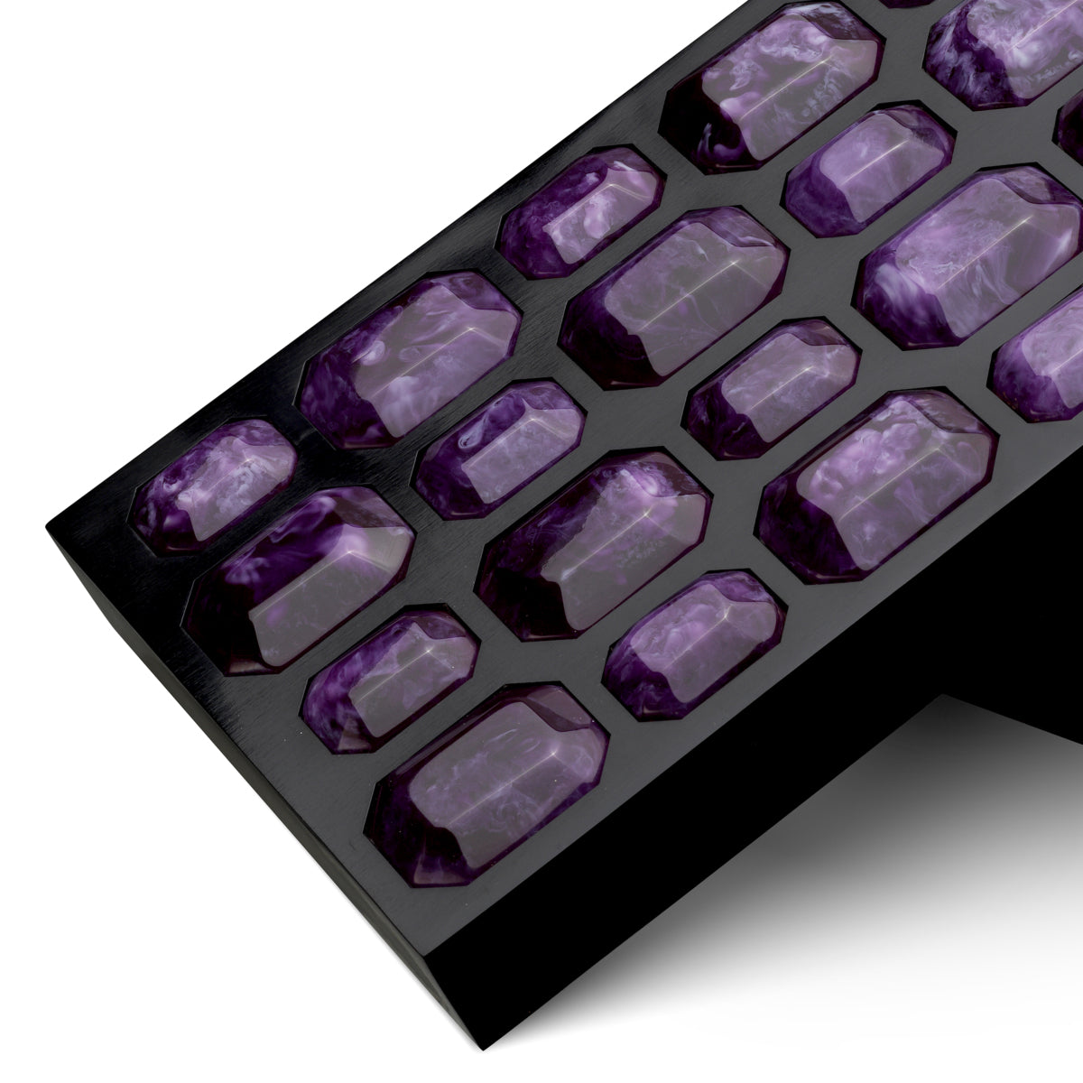 Black Faux Amethyst Box Lucida | Eichholtz Miami