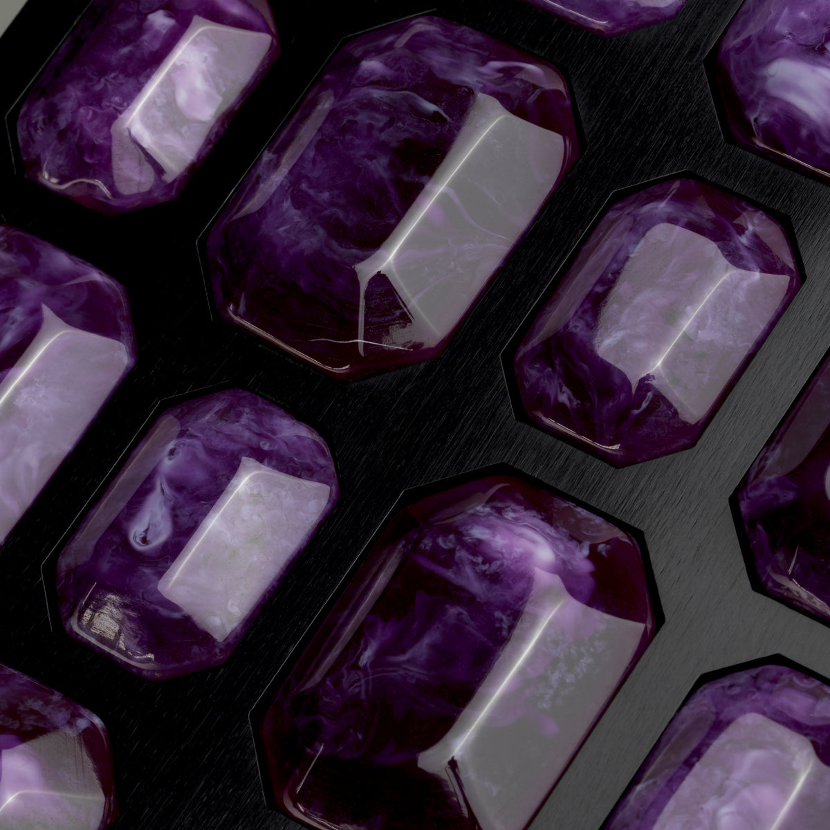 Black Faux Amethyst Box Lucida | Eichholtz Miami