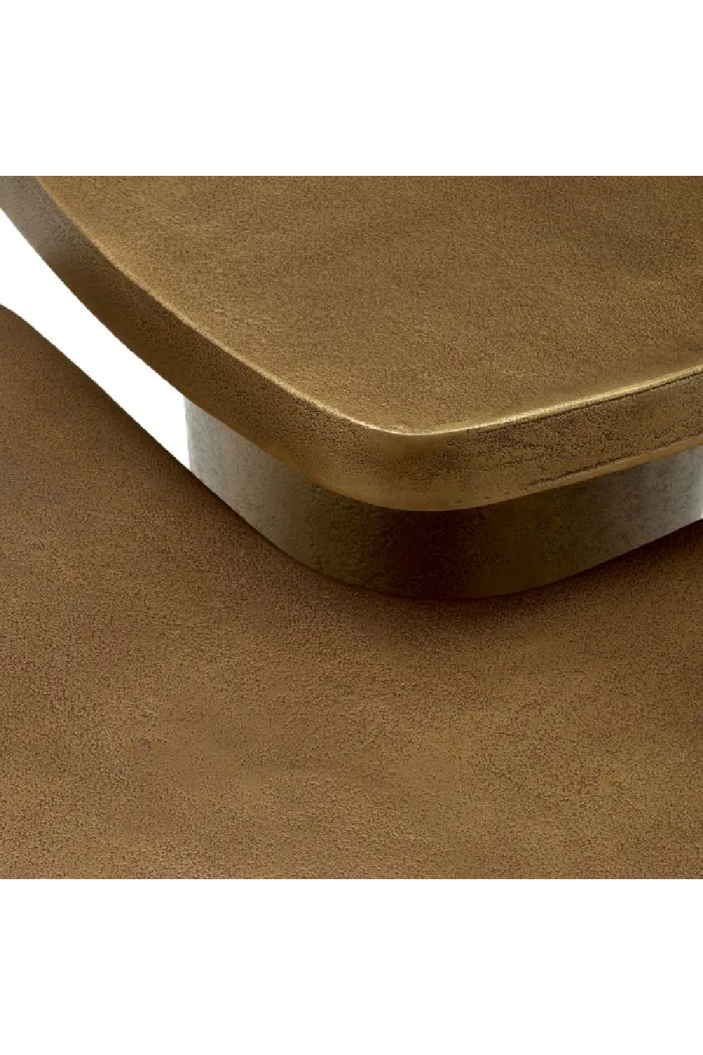 Vintage Brass Coffee Table Set (2) Pierro | Eichholtz Miami