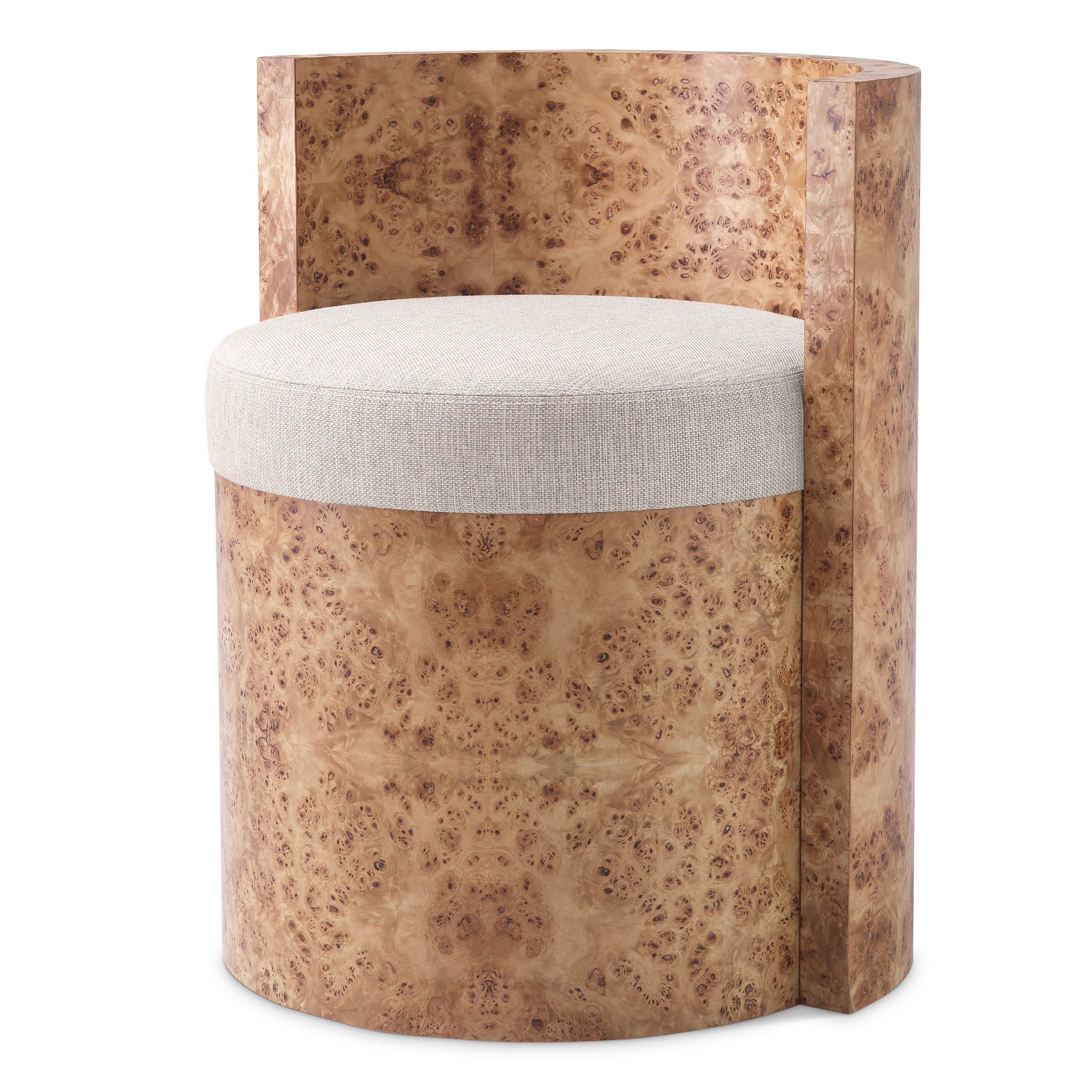 Light Brown Burl Chair Arcadia | Eichholtz Miami