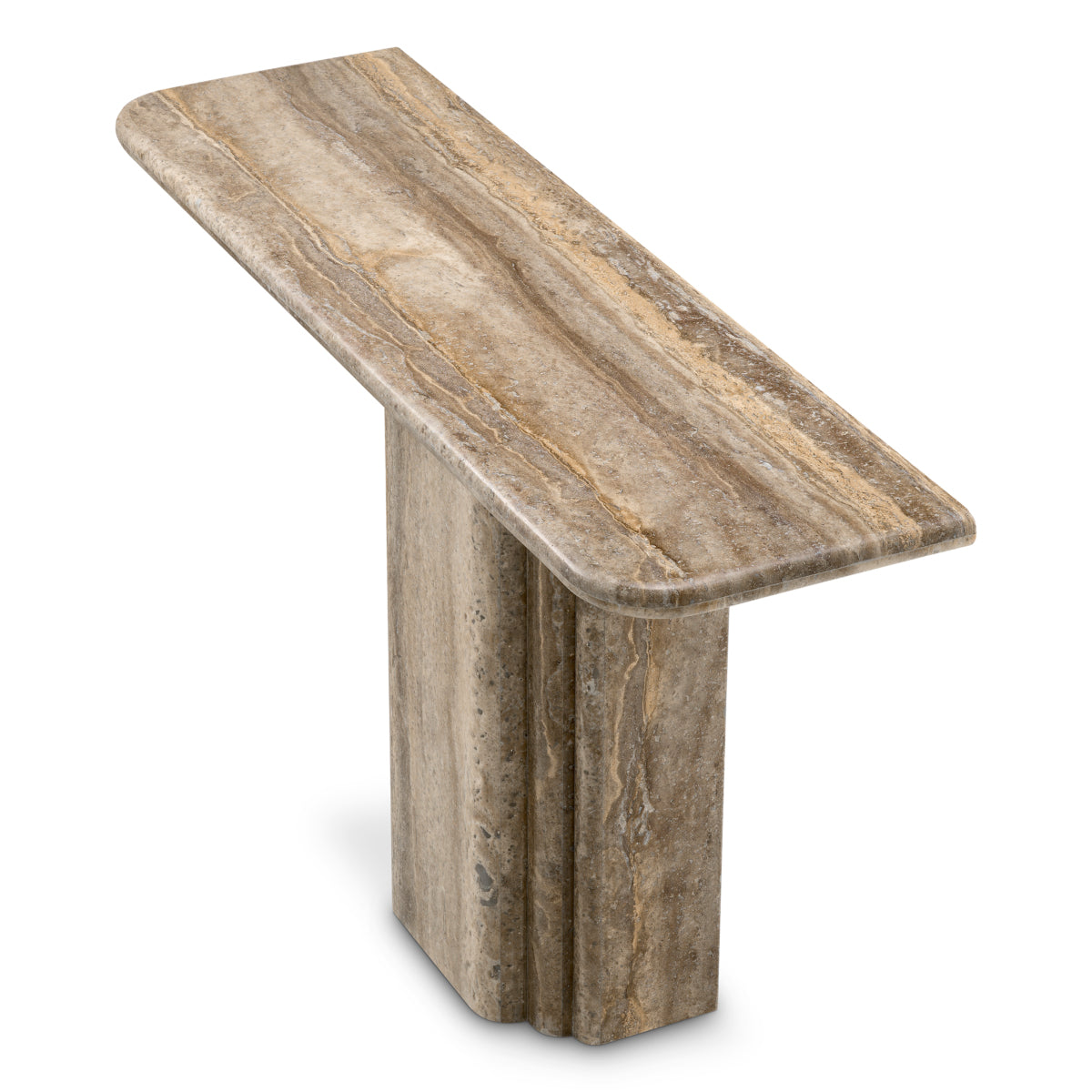 Travertine Console Table Norrington | Eichholtz Miami