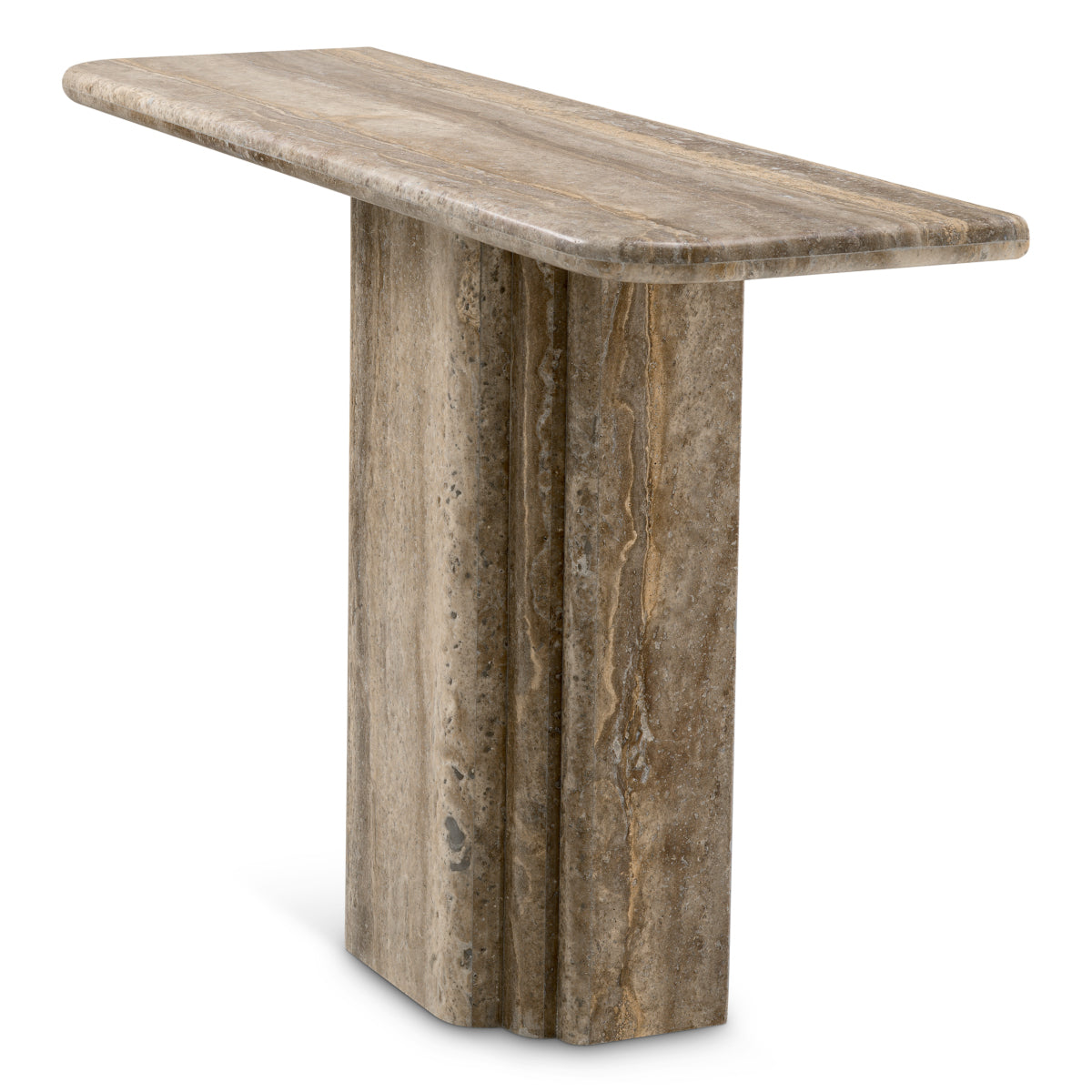 Travertine Console Table Norrington | Eichholtz Miami