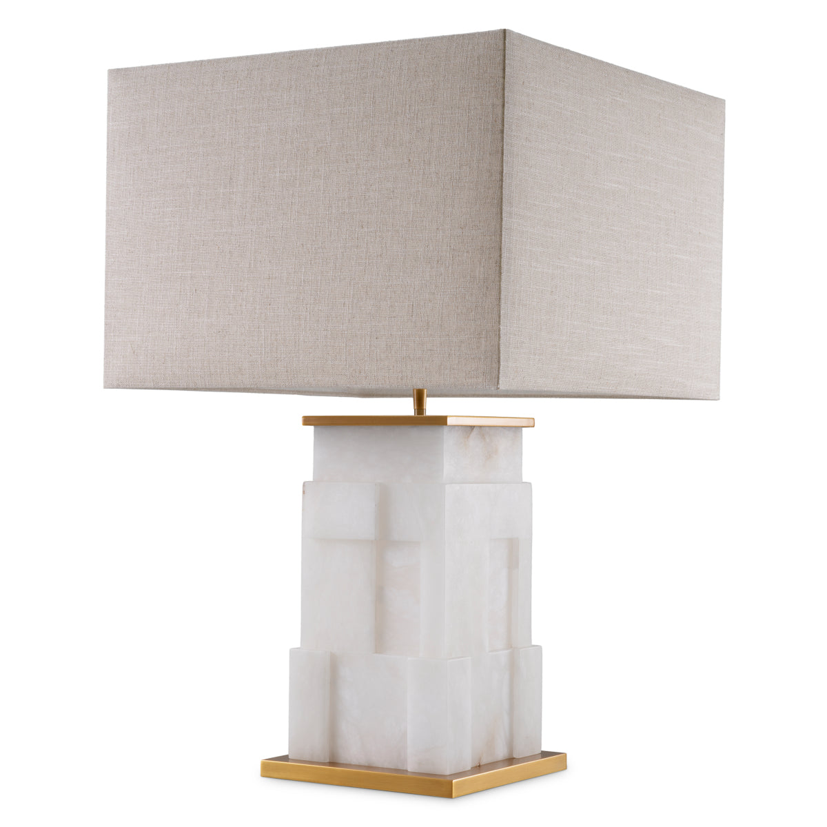 Alabaster Base Table Lamp Fabiano | Eichholtz Miami