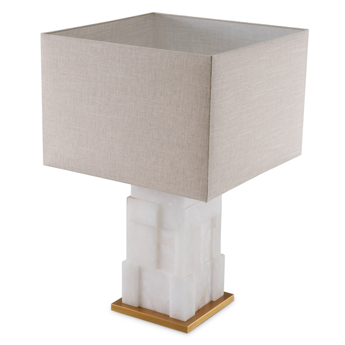 Alabaster Base Table Lamp Fabiano | Eichholtz Miami