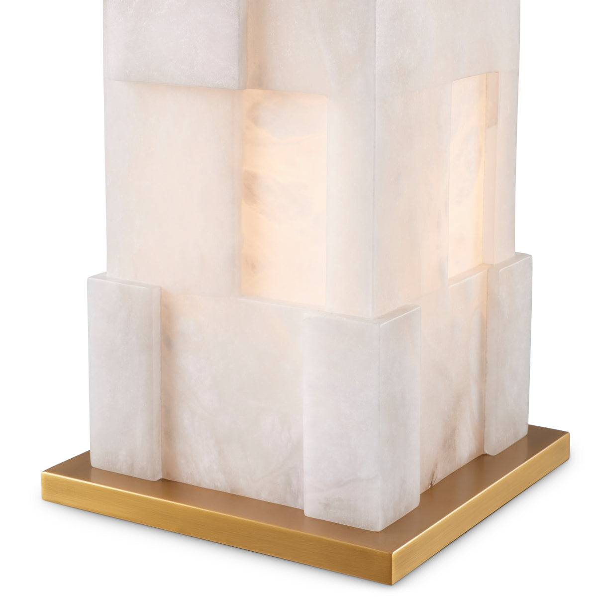 Alabaster Base Table Lamp Fabiano | Eichholtz Miami