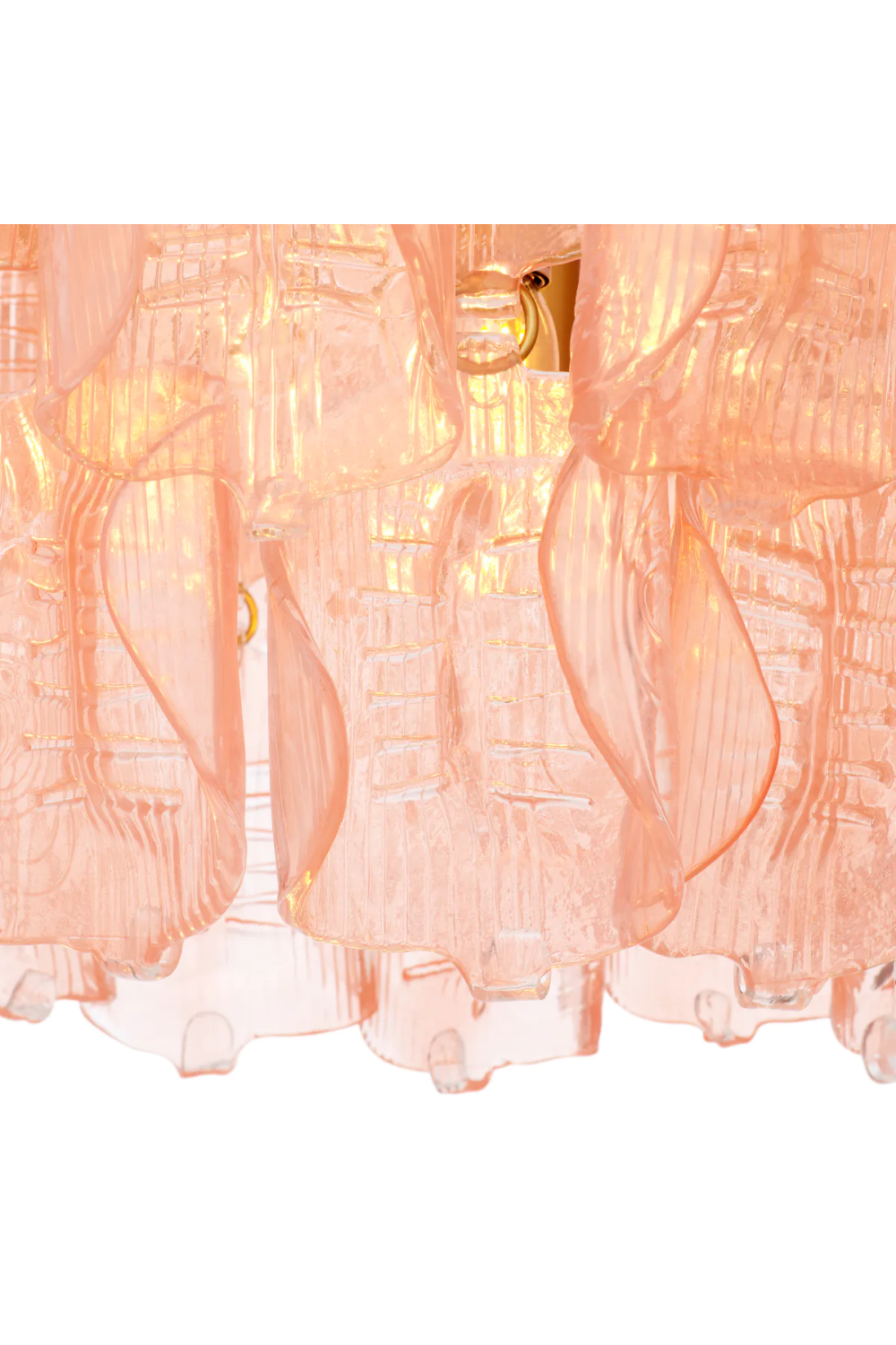 Tiered Glass Chandelier Solange | Eichholtz Miami