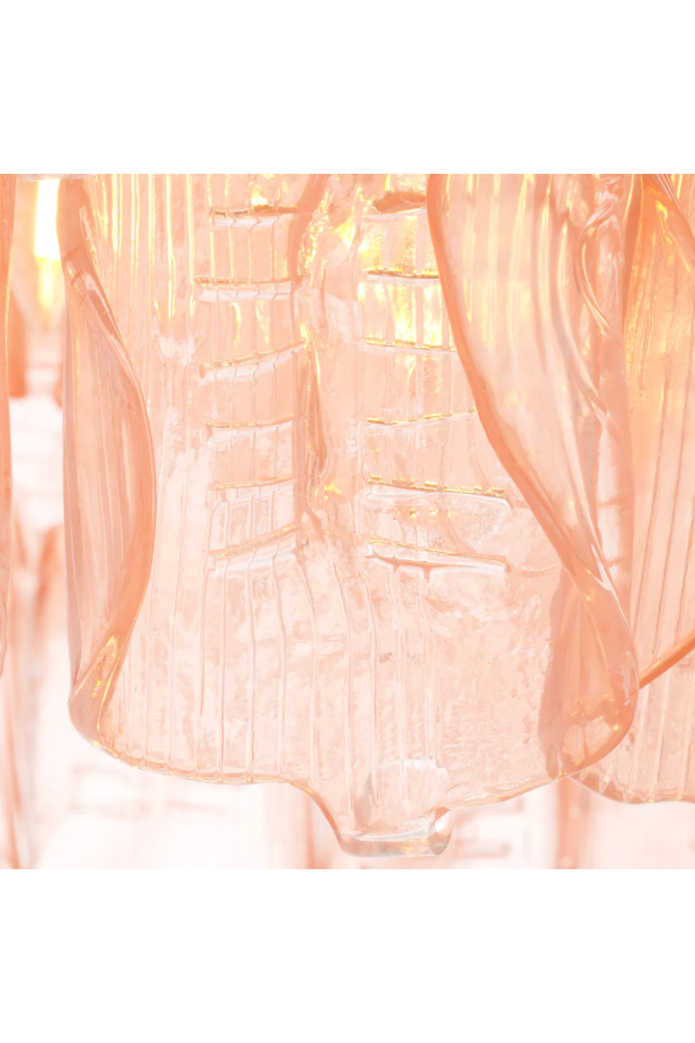 Tiered Glass Chandelier Solange | Eichholtz Miami