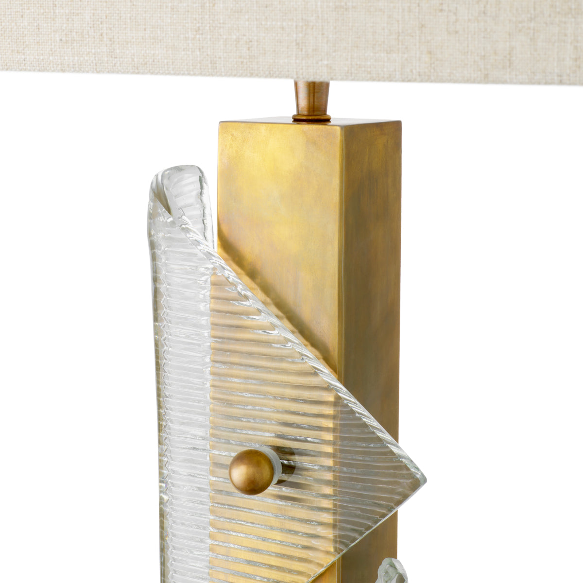 Glass Accent Table Lamp Mirabella | Eichholtz Miami