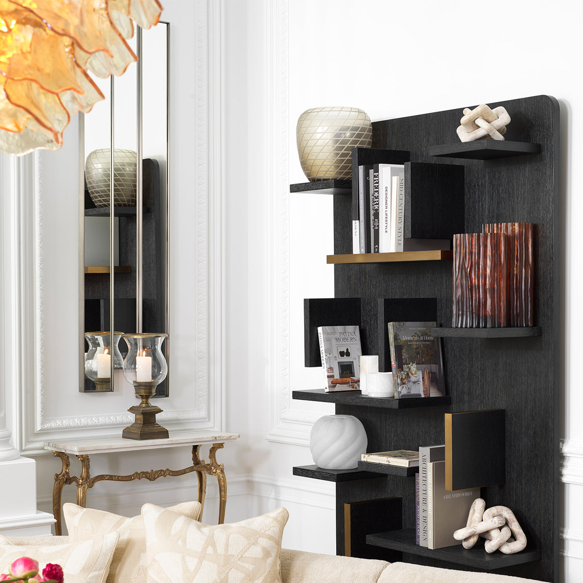 Black Oak Wall Cabinet Highgrove | Eichholtz Miami