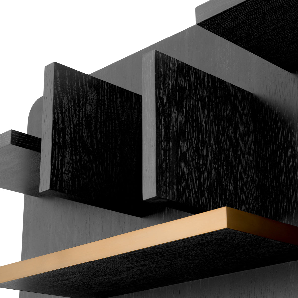 Black Oak Wall Cabinet Highgrove | Eichholtz Miami