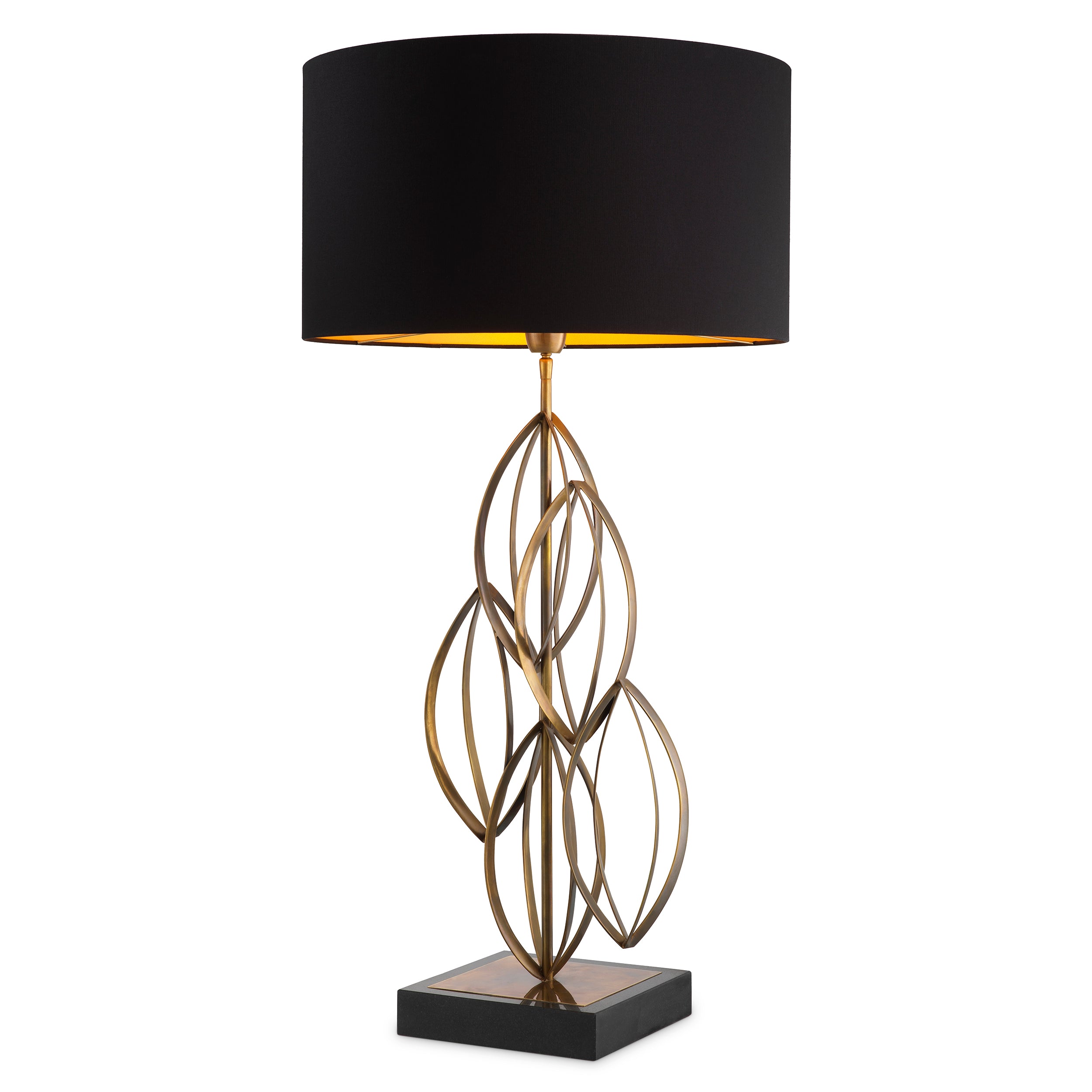 Bronze Leaf Table Lamp Bellamont | Eichholtz Miami