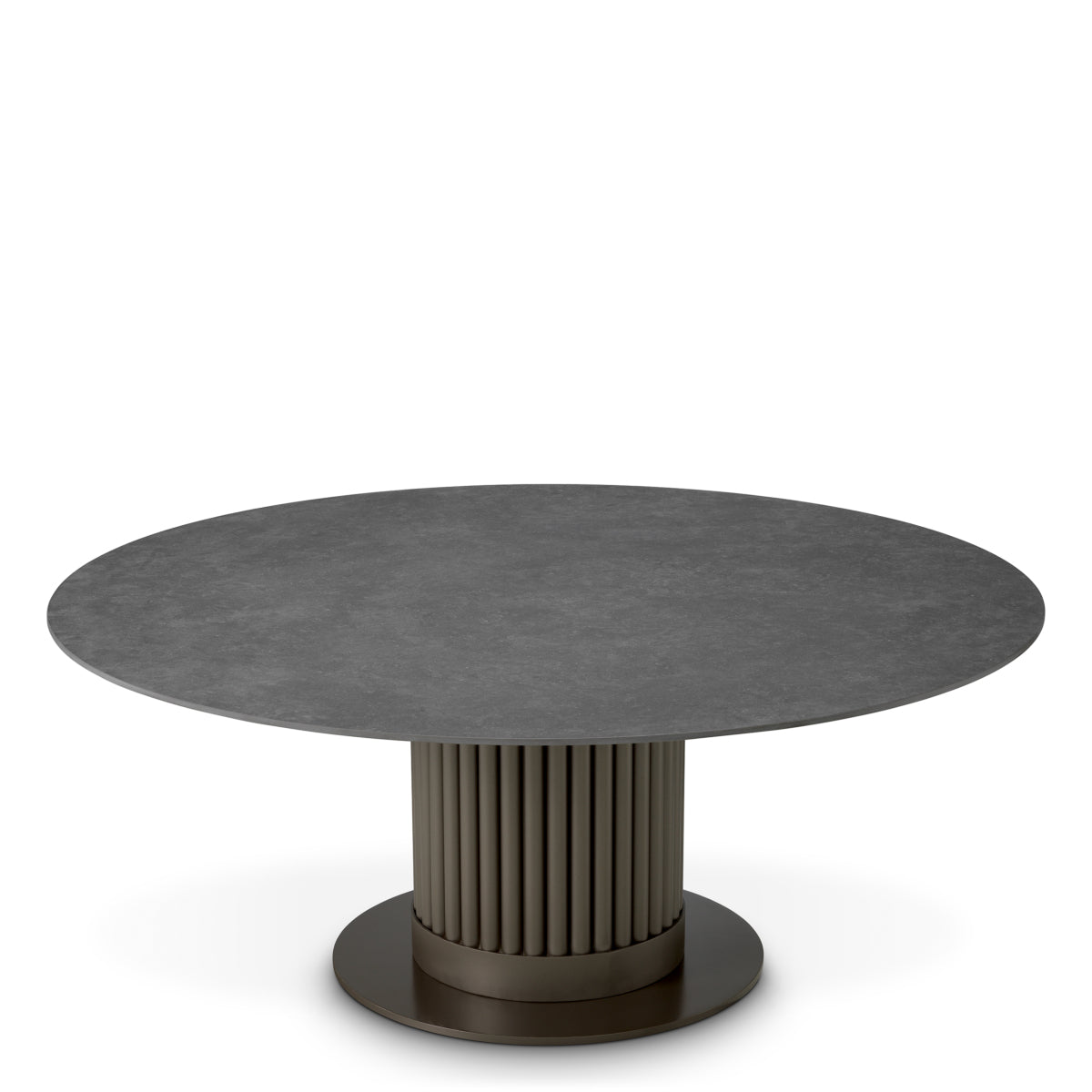 Outdoor Coffee Table Volterra Round | Eichholtz Miami