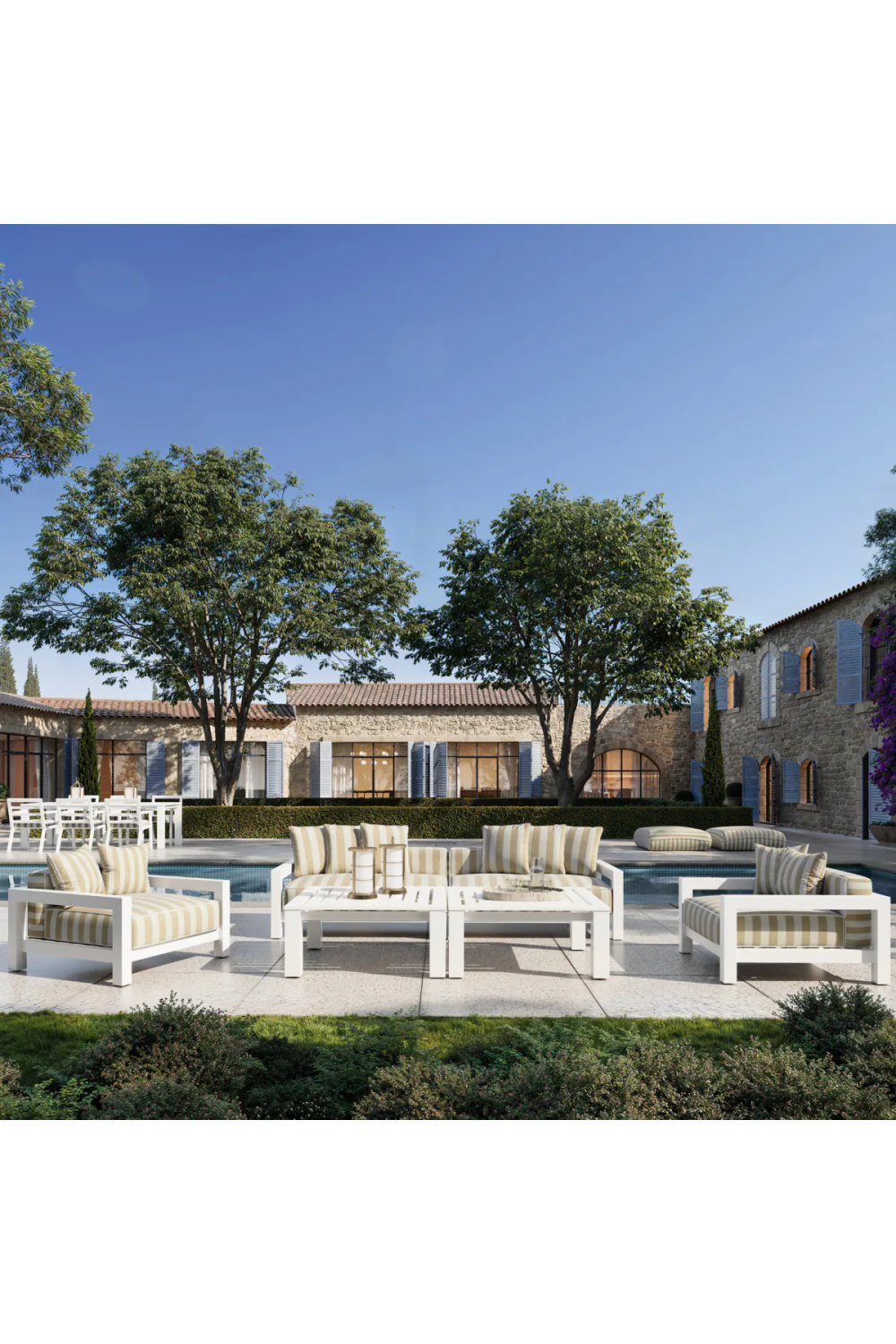 Rectangular Outdoor Dining Table Vistamar | Eichholtz Miami