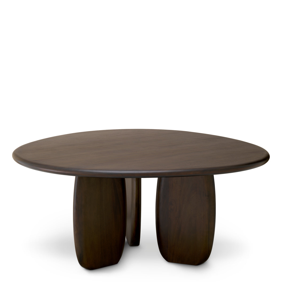 Brown Wood Dining Table Windsor | Eichholtz Miami