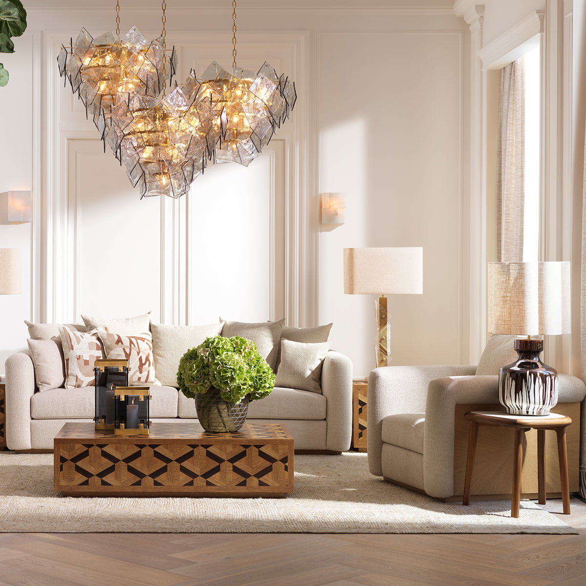 Marble Side Table Wilma | Eichholtz Miami