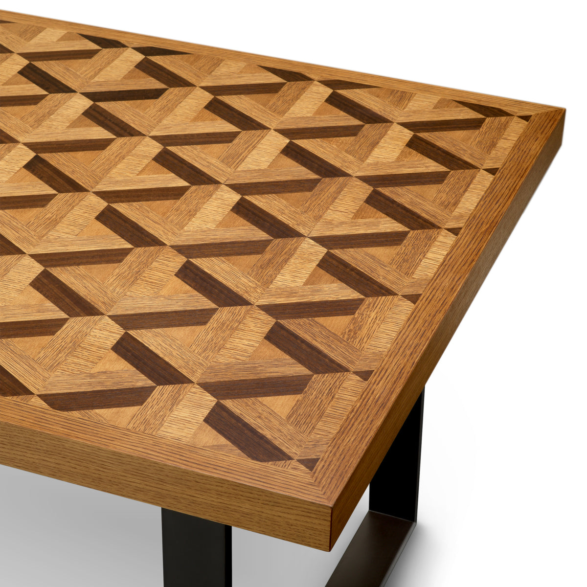 Oak Veneer Dining Table Rubicon | Eichholtz Miami