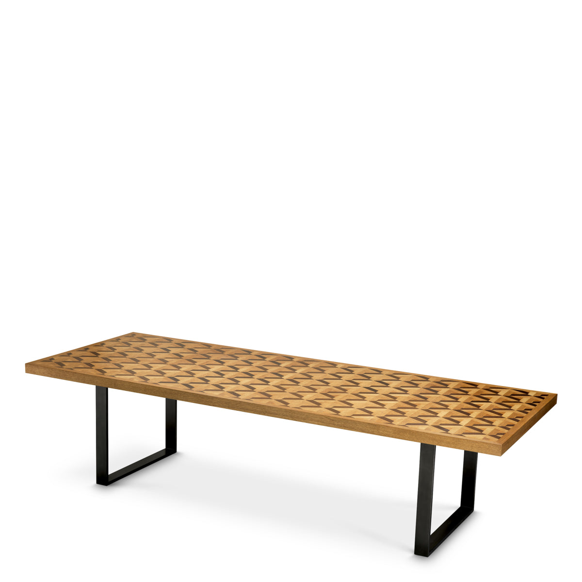 Oak Veneer Dining Table Rubicon | Eichholtz Miami