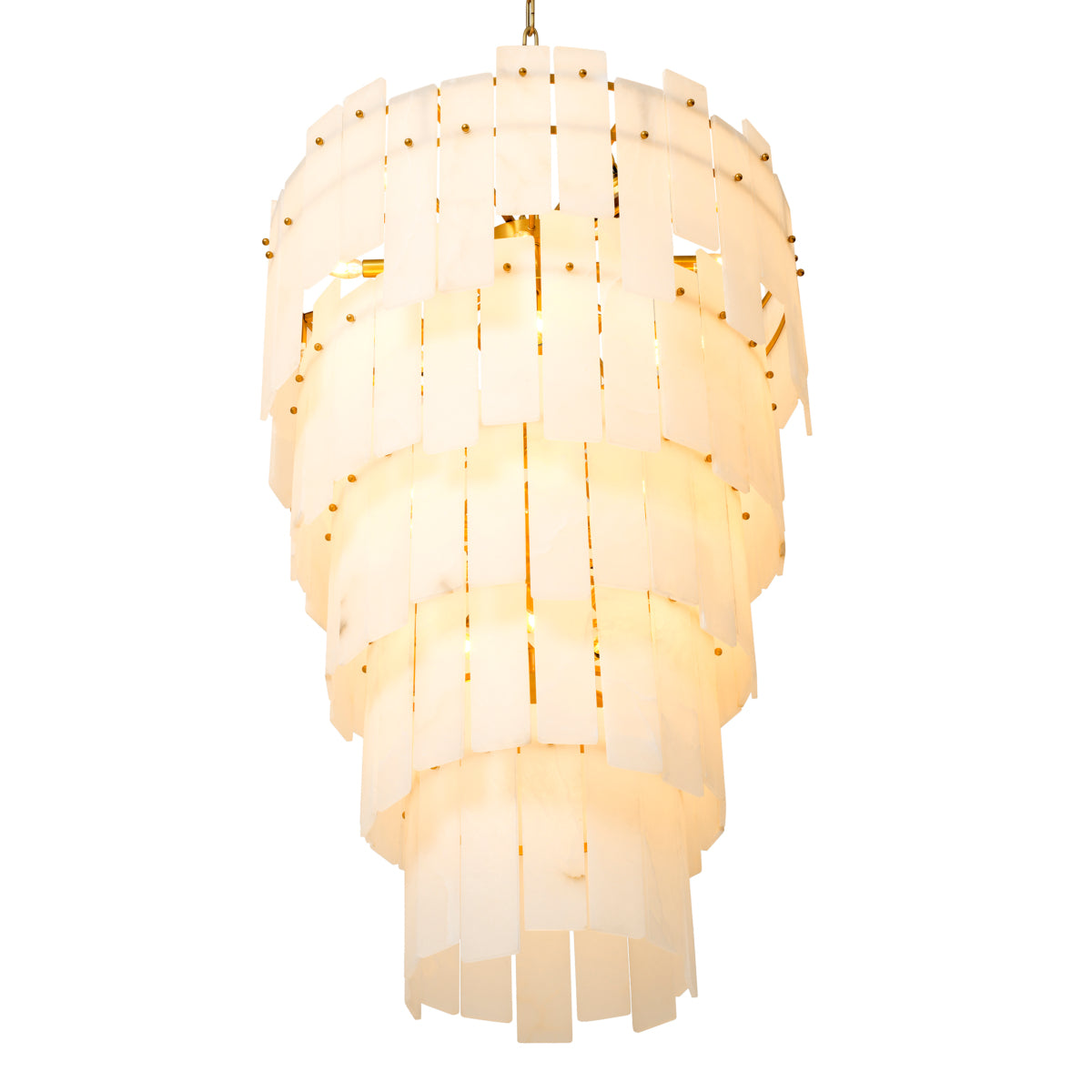 Alabaster Chandelier XL Greyson | Eichholtz Miami