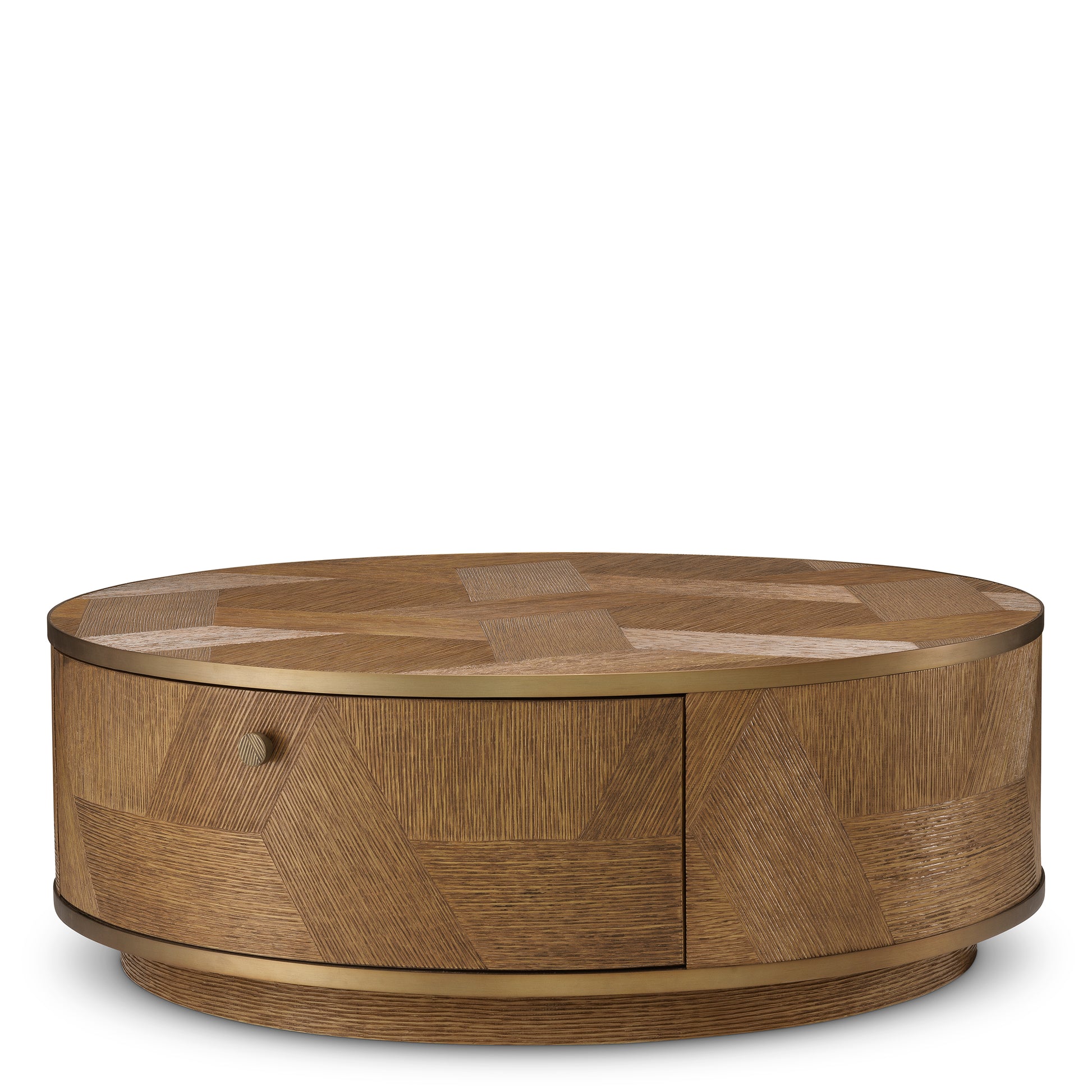 Caramel Oak Coffee Table Velutto | Eichholtz Miami