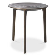 Bronze Cast Side Table Granito | Eichholtz Miami