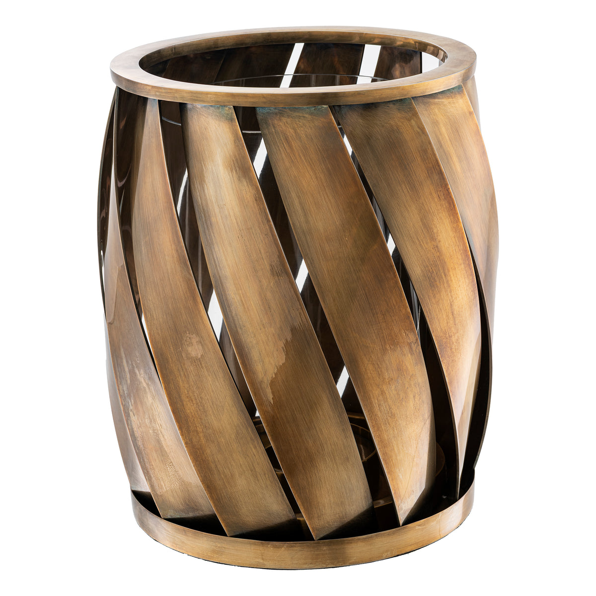 Vintage Brass Hurricane Mitchell | Eichholtz Miami