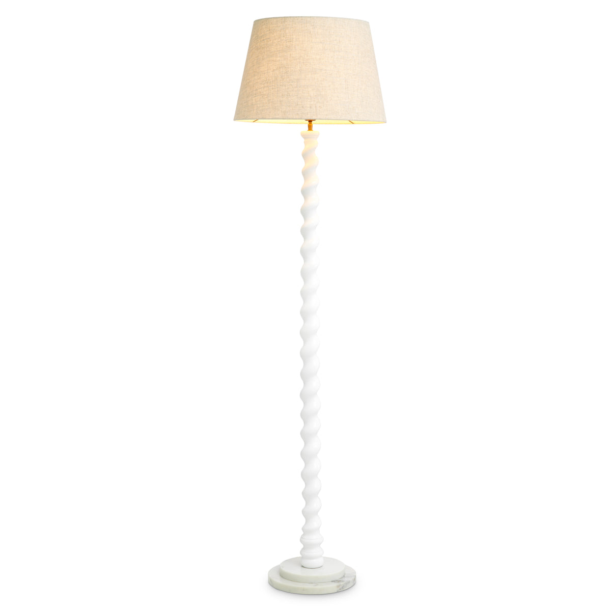 Spiral Base Floor Lamp Massimo | Eichholtz Miami