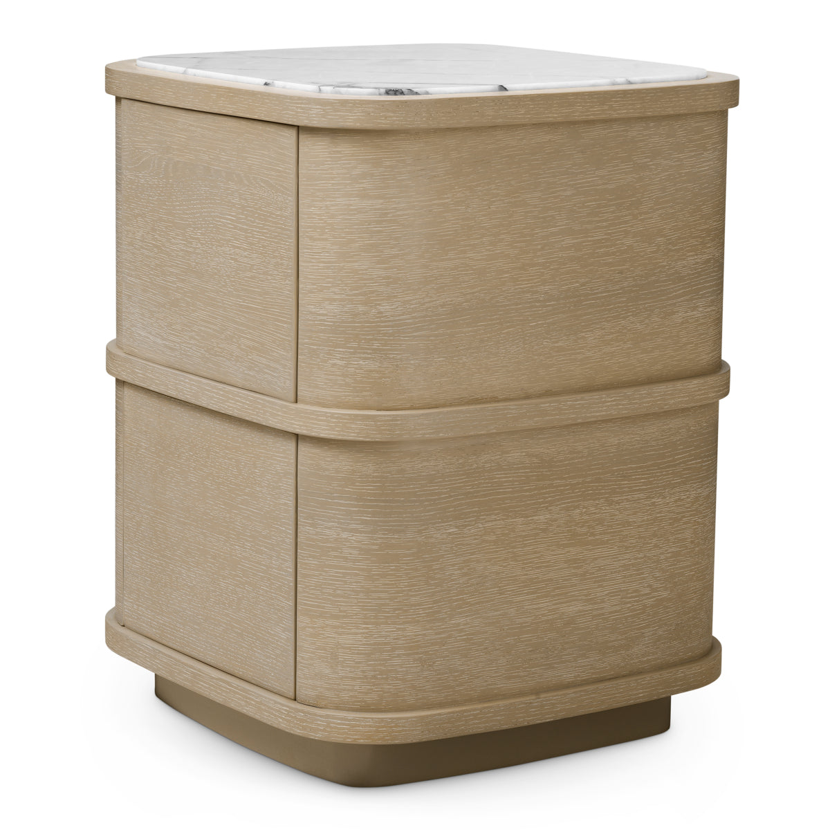 2-Drawer Oak Nightstand S Cabana | Eichholtz Miami