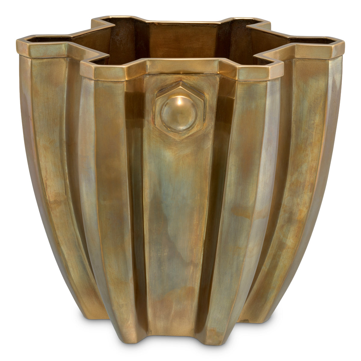 Brass Wine Cooler Napoli | Eichholtz Miami