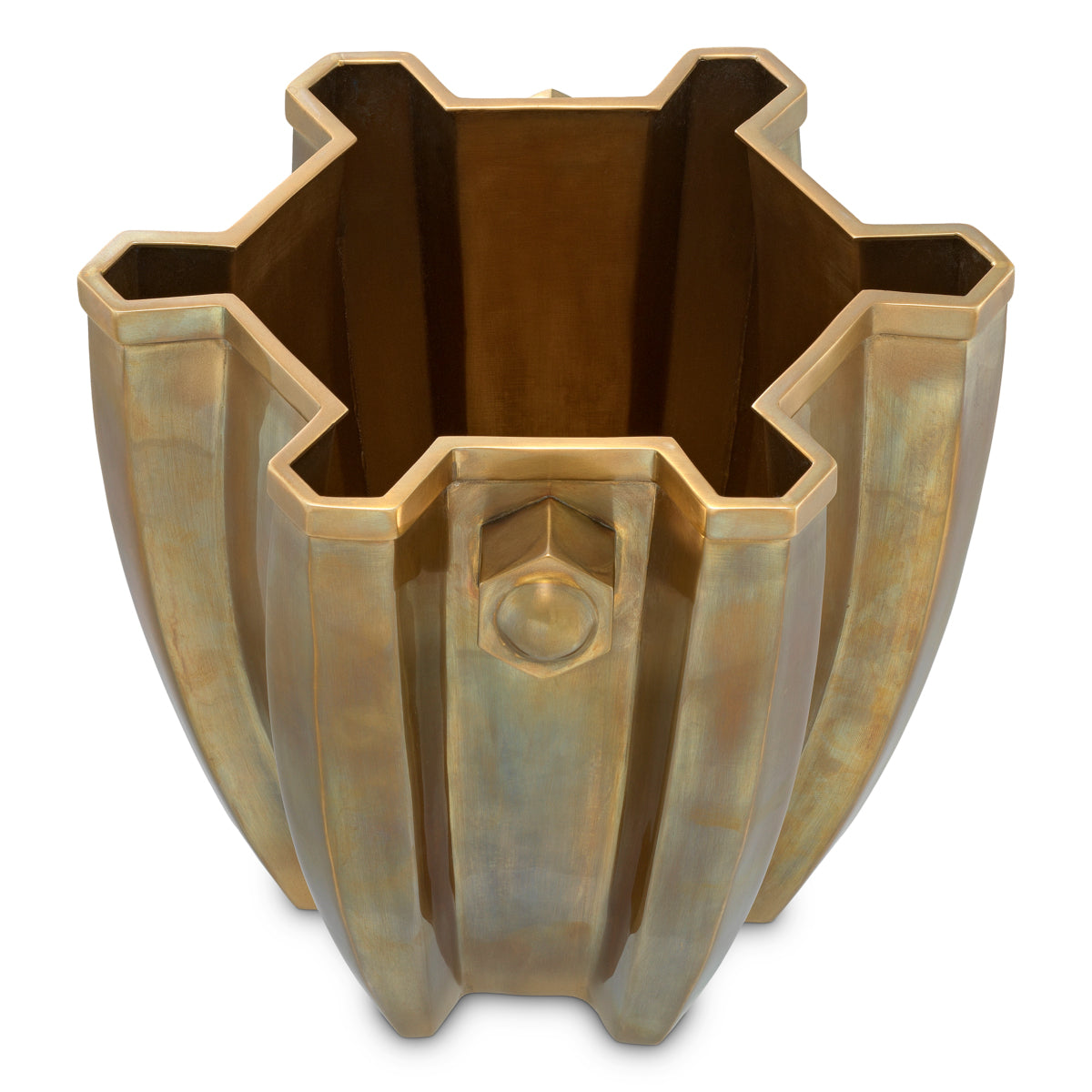 Brass Wine Cooler Napoli | Eichholtz Miami