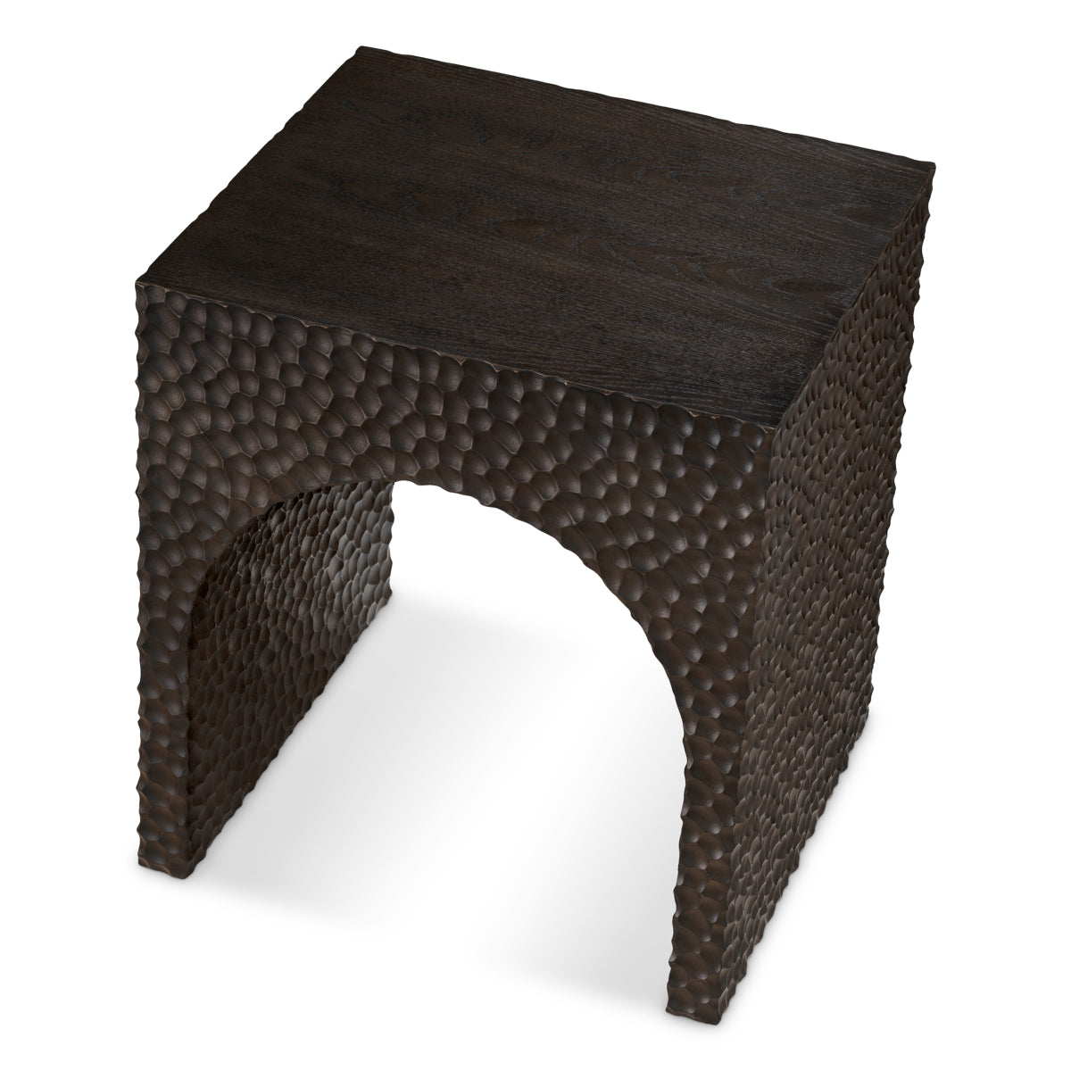 Oak Veneer Side Table Caldera | Eichholtz Miami