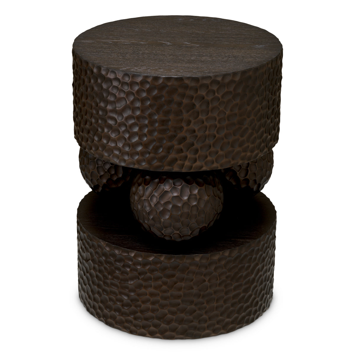 Oak Veneer Side Table Thoren | Eichholtz Miami