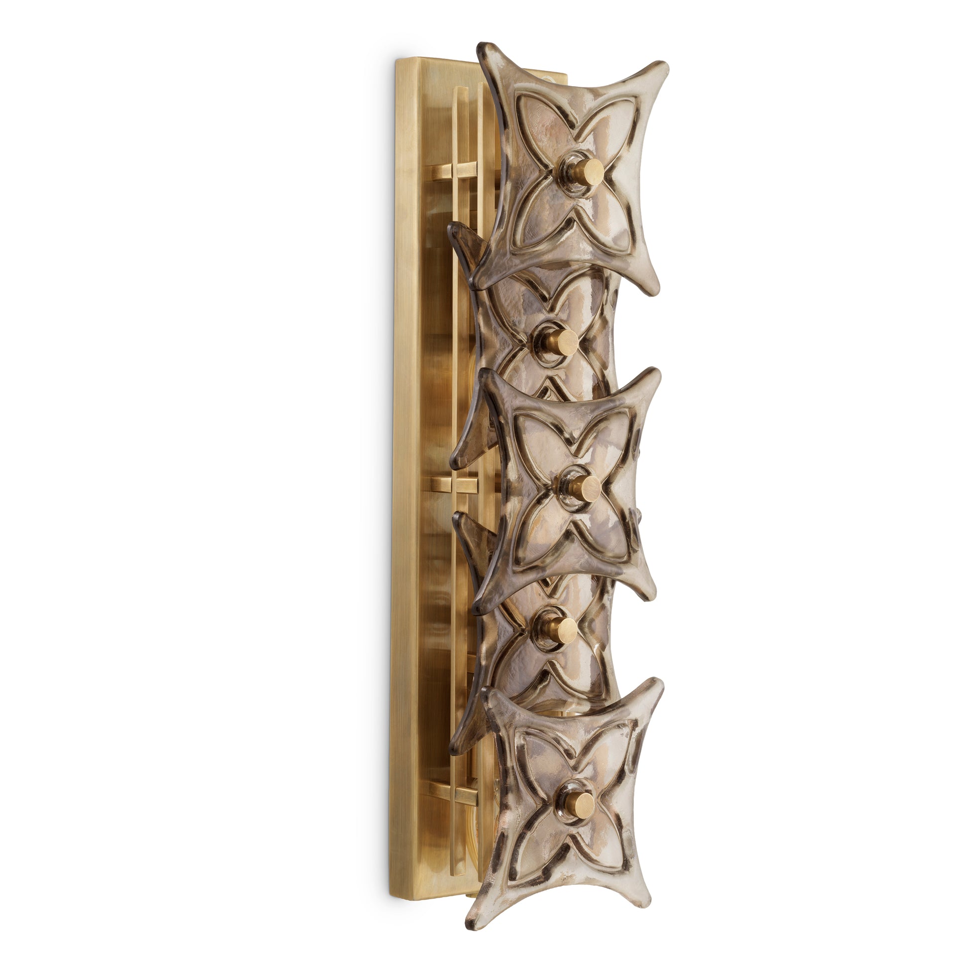 Floral Glass Wall Lamp Silvaris | Eichholtz Miami