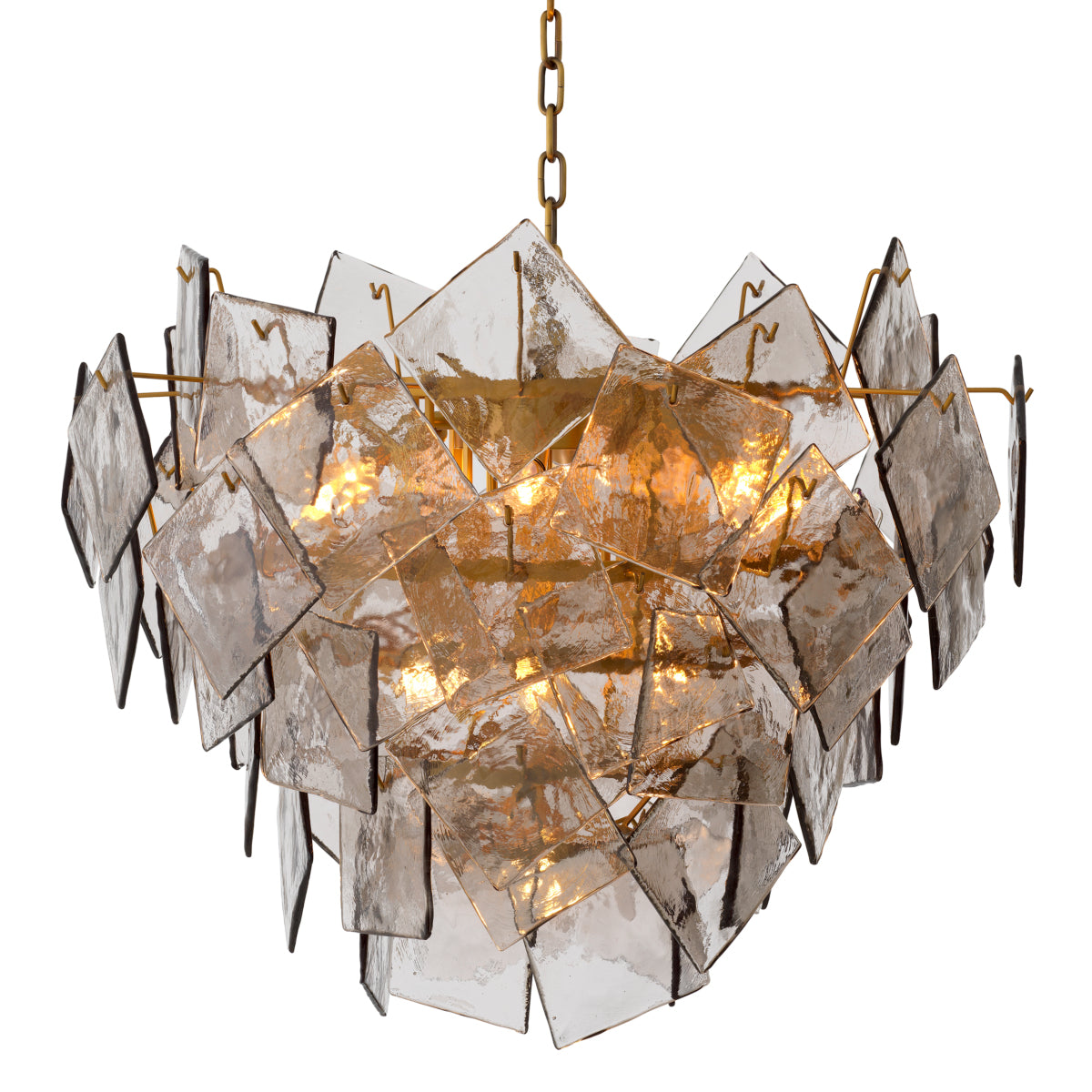 Smoke Glass Chandelier Biltmore | Eichholtz Miami